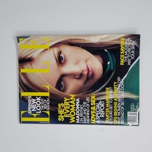 Vintage Elle Magazine with Madonna Issued February 2001